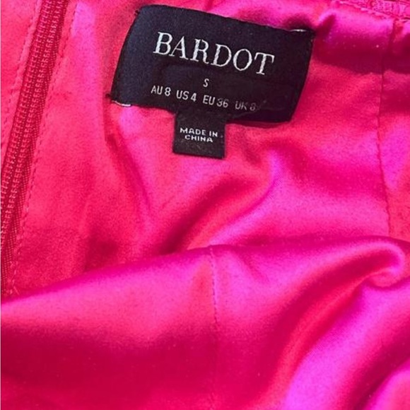 Bardot Ivanna Lace Midi Dress with - Picture 4 of 4